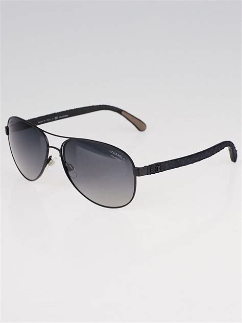 chanel 4207 sunglasses|CHANEL Sunglasses: Pilot Sunglasses, metal & calfskin — .